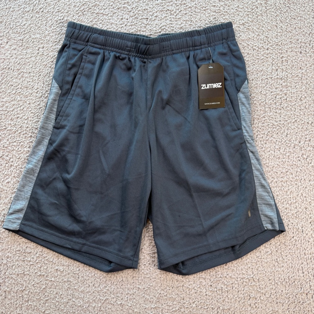 A1 Al1ve Men Qwick-Dry Athletic Shorts Charcoal Gray Size S 28-30 Zumiez